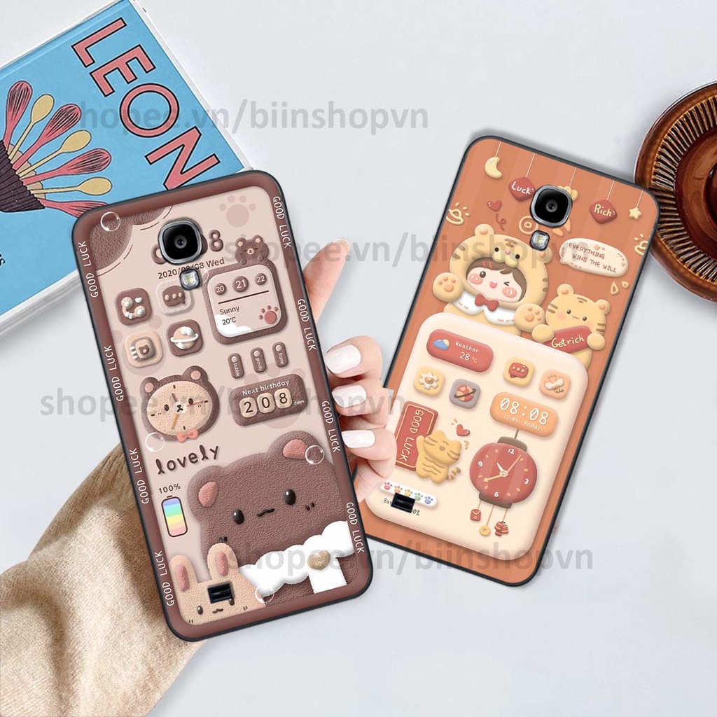 Ốp Samsung S4 / S5 in 3D icon gấu nổi siêu xinh, siêu đáng yêu, cá tính phong cách