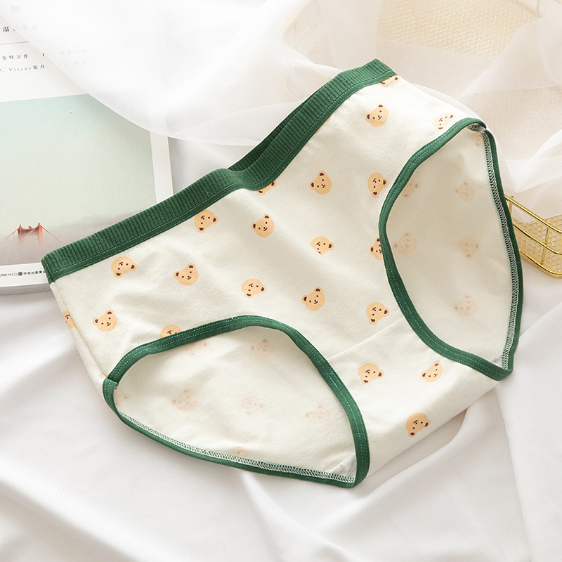 mẫu hot*Quần Lót Cotton Cao Cấp #cute Gấu Xanh