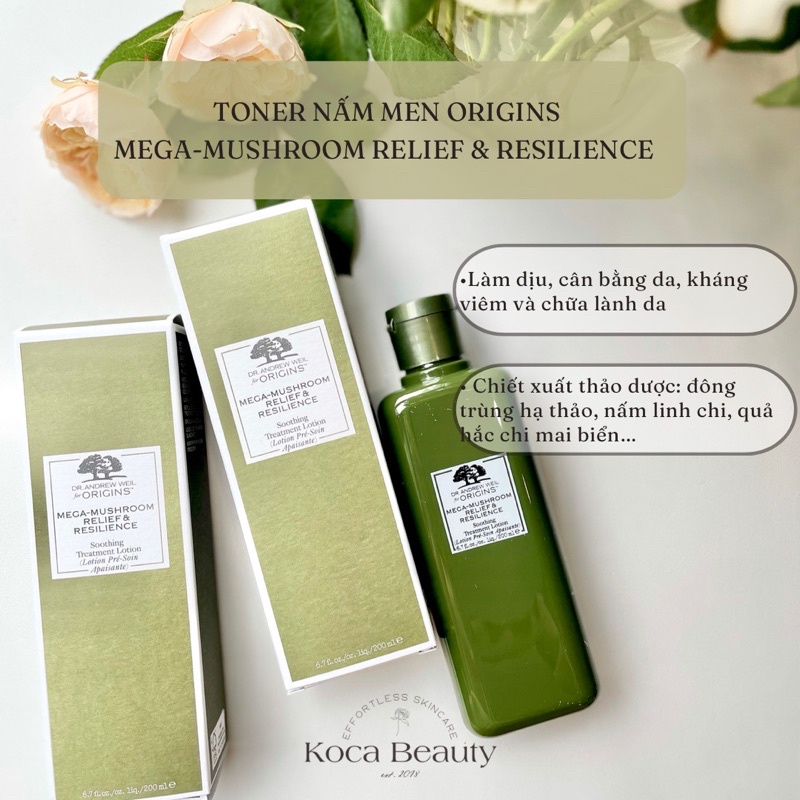 MẪU MỚI 2023 Toner nấm làm dịu da Mega Mushroom Soothing Treatment lotioỚI