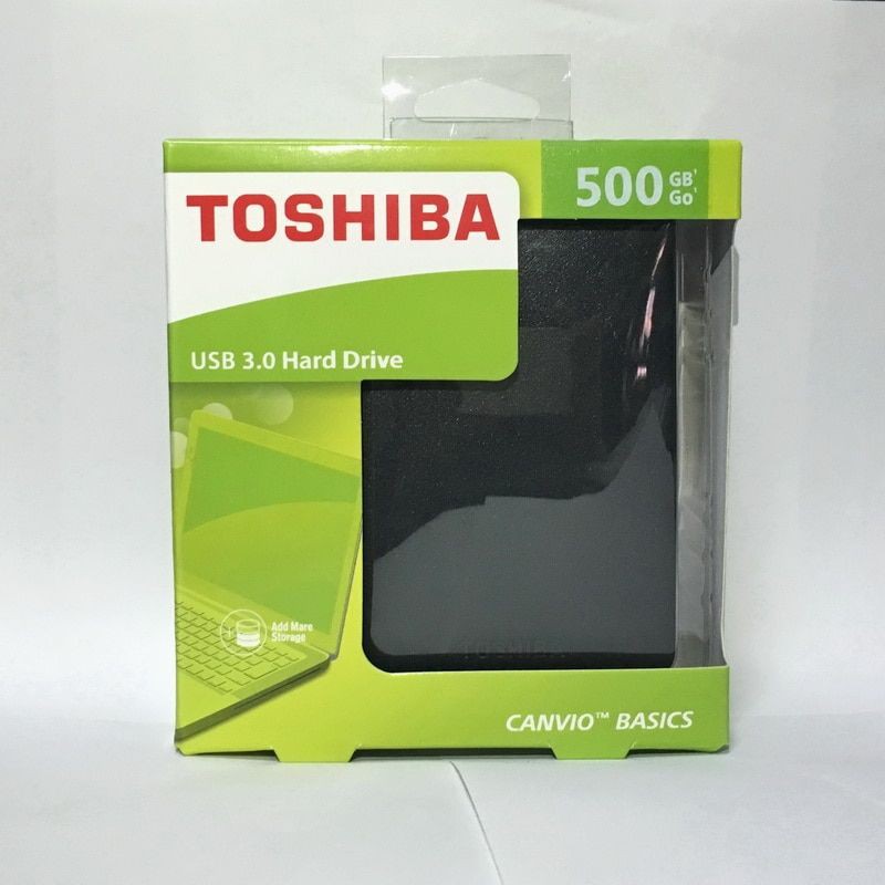 HDD Box TOSHIBA CANVIO BASICS 500GB 2.5’’ USB 3.0