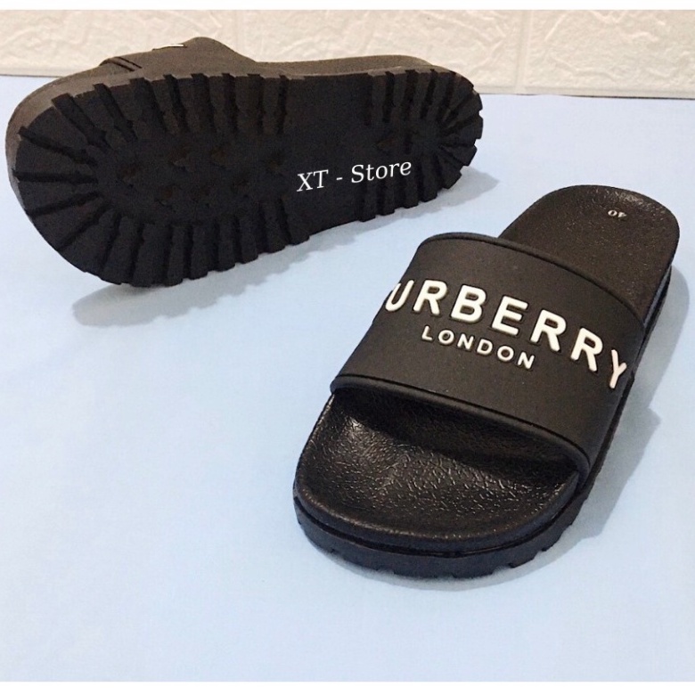 Dép BUBERRY Đế Cao 5cm - Dép Nam Nữ Thời Trang Cao Cấp Hottrend 2023