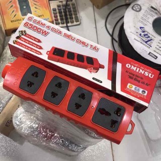 Ổ cắm lõi sứ chịu tải 6500w ominsu