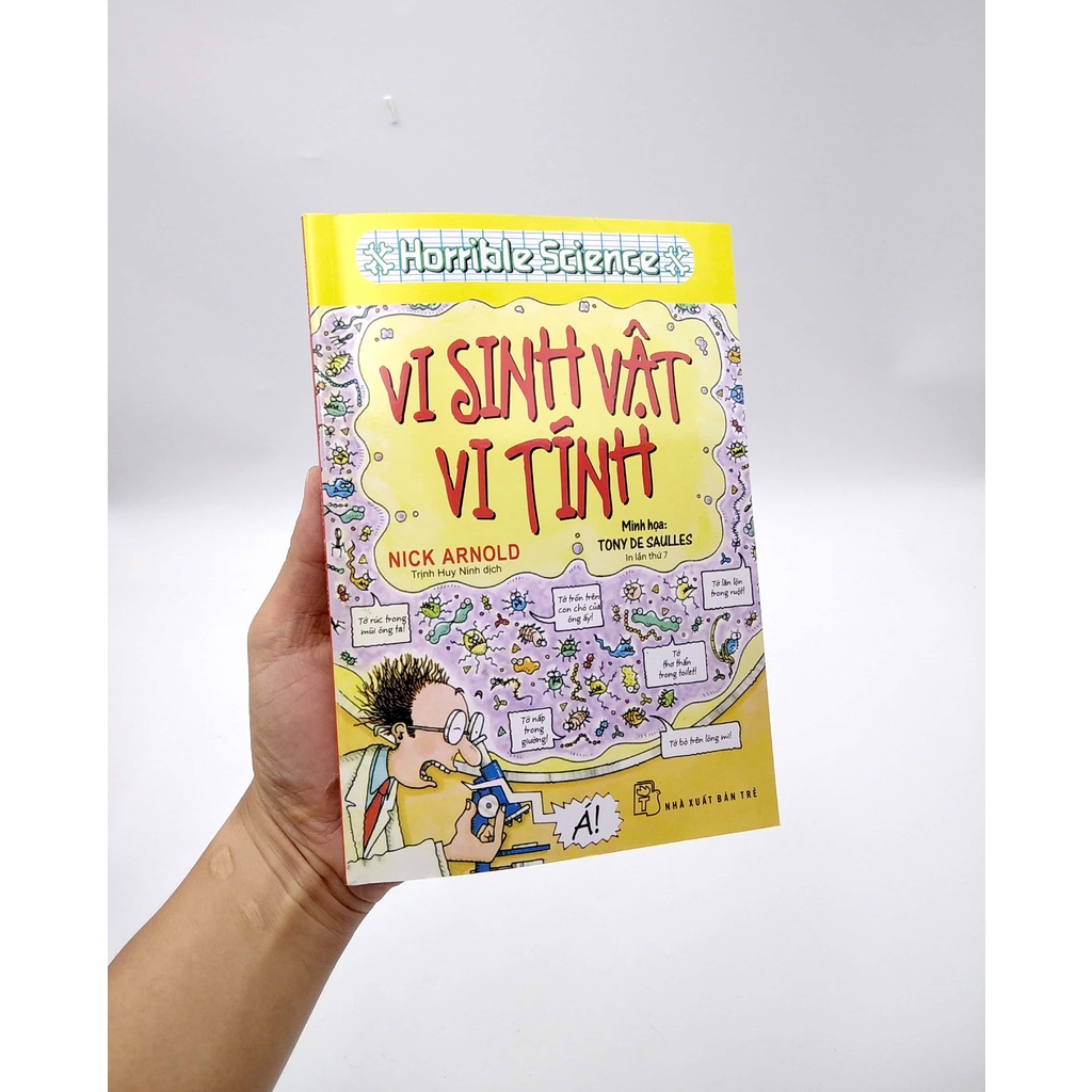 Sách Horrible Science - Vi Sinh Vật Vi Tính (Tái Bản 2021)