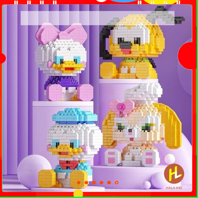 Đồ Chơi Lego XẾP HÌNH Lắp Nhân Vật Hoạt Hình 3D cho bé