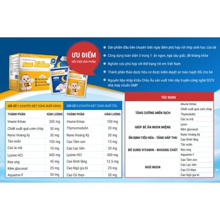 Nutri Kidbee – Giúp trẻ ăn ngủ ngon, Tăng cường tiêu hóa, Tăng sức đề kháng