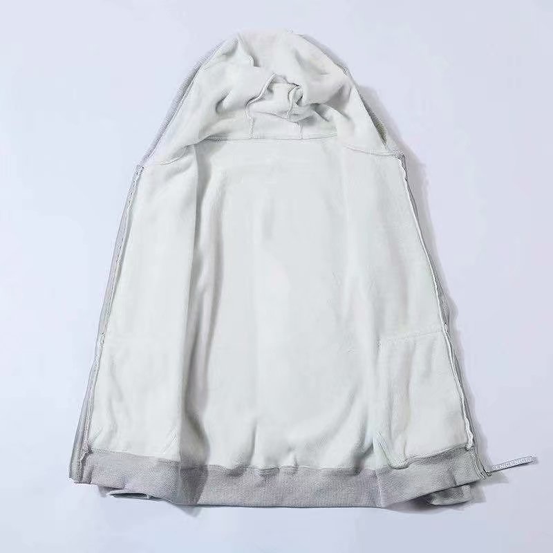 [M-5XL] 2023 Gói thời trang phong cách thông thường của Hàn Quốc với áo khoác Veratile Solid Solid Bảng chữ cái ináo khoác nỉ hoodie nam