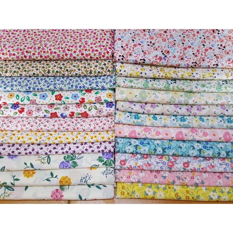 Vải thô hoa 1m4x1m5