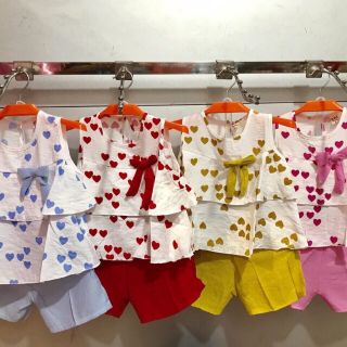 Combo quần áo cho bé gái