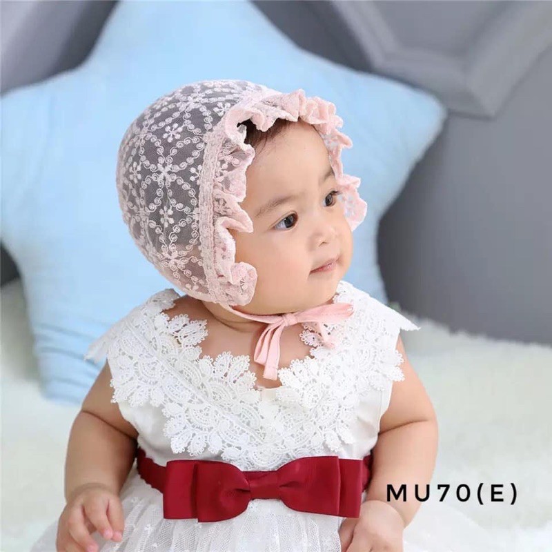Mũ ren cho bé MU70
