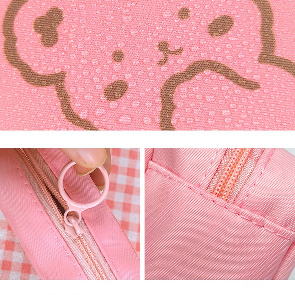 [Hàng mới về] Túi đựng băng vệ sinh nhỏ gọn in họa tiết hoạt hình phong cách Hàn Quốc dễ thương