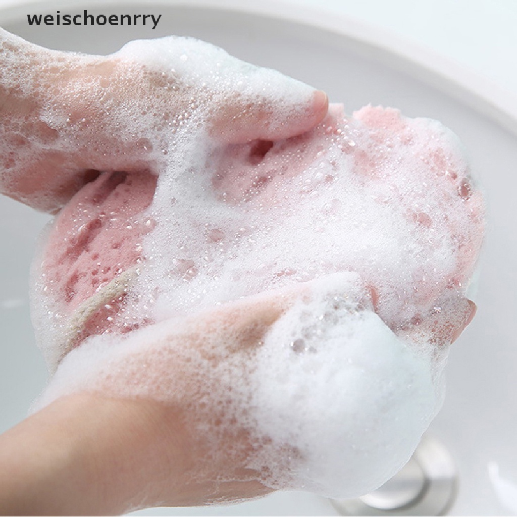 Bông Tắm Tạo Bọt Mềm Mại Mát Xa Da Tiện Dụng