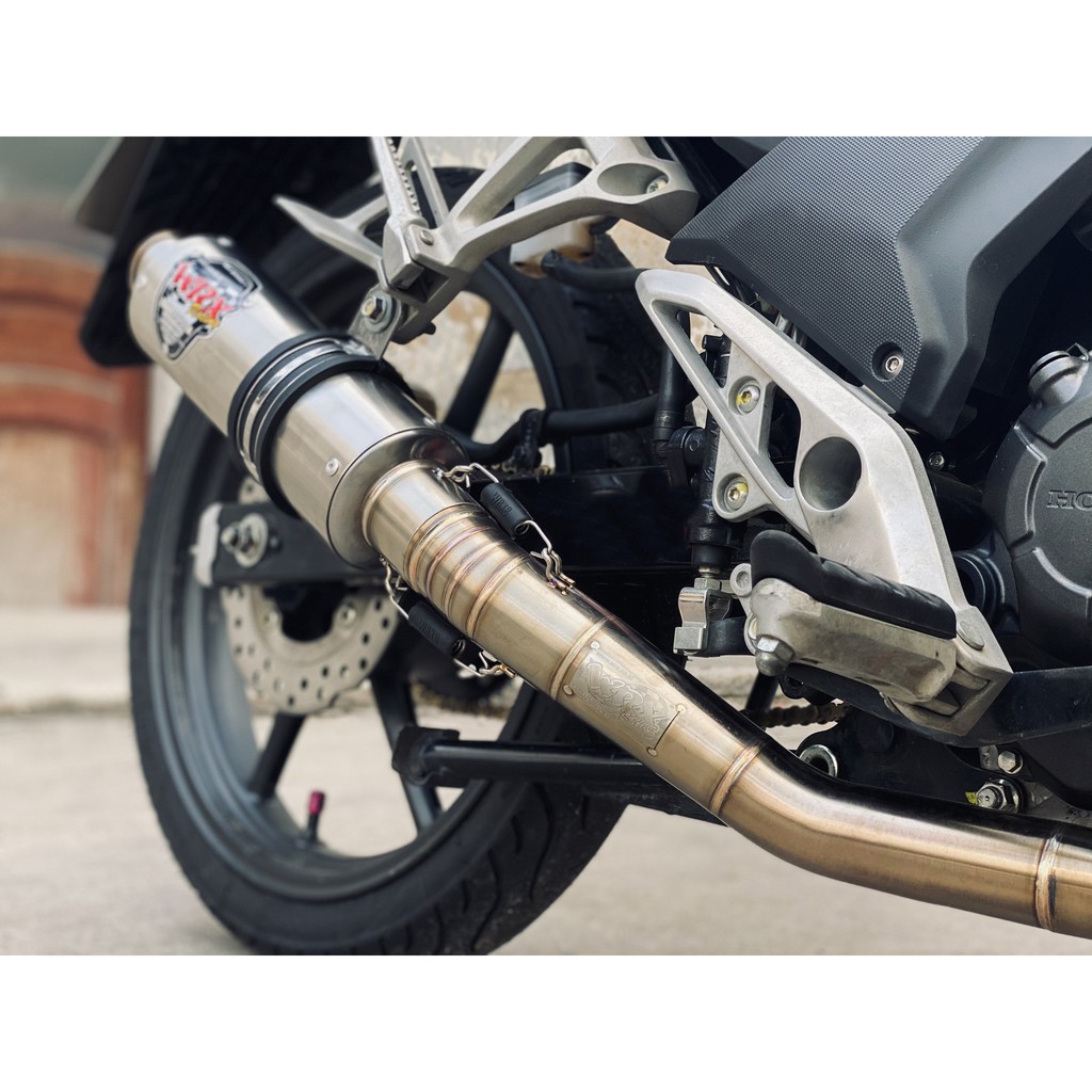 Cổ pô WRX K150+ size 32-35-45-51mm cho Sonic Winner 150