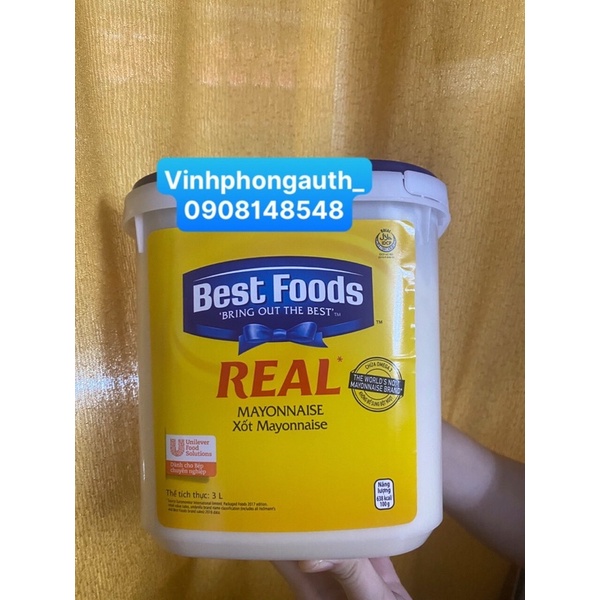 Sốt Mayonnaise Best Food 3kg