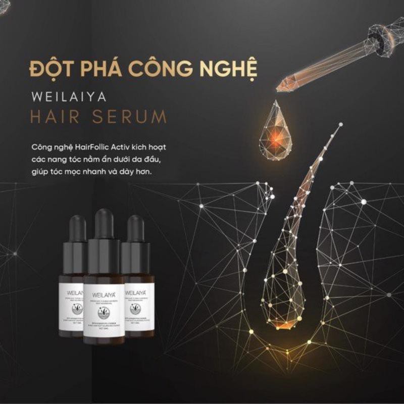 Serum Kích Mọc Tóc Weilaiya SRWLY103 Kích Thích Mọc Tóc Nhanh Dưỡng Tóc Mọc Nhanh Dài Từ Thảo Dược Thiên Nhiên