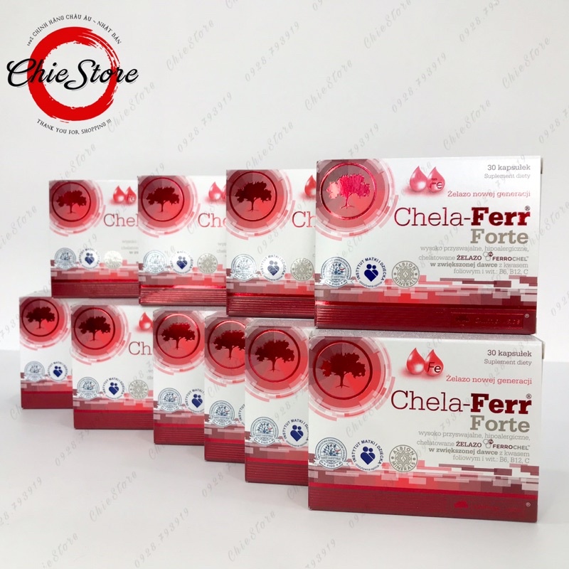 [GIÁ TỐT] Viên bổ sung Sắt Chela 280mg