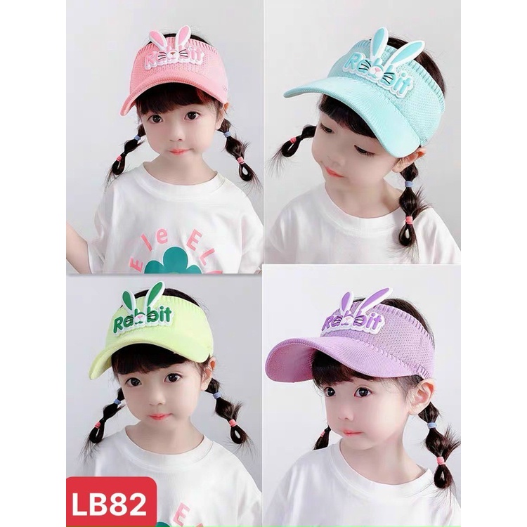 Mũ hở đầu cho bé Rabbit hottrend 2021 phong cách CuTe