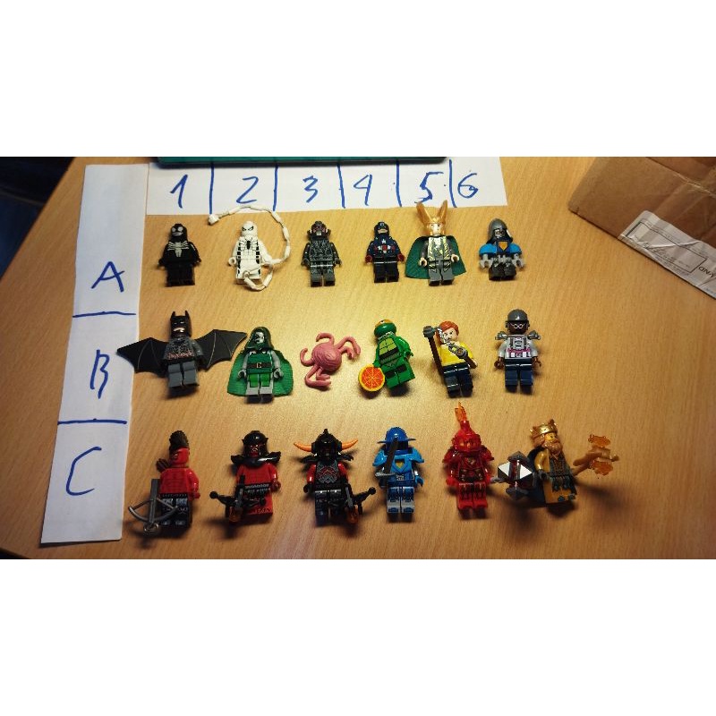 Nhân vật lego siêu anh hùng , nexo , ninja rùa