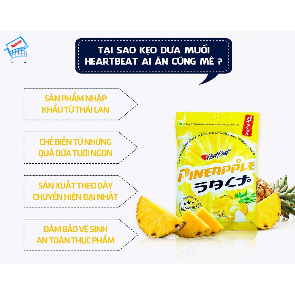 Kẹo Dứa Thái Lan Đặc Biệt | BigBuy360 - bigbuy360.vn