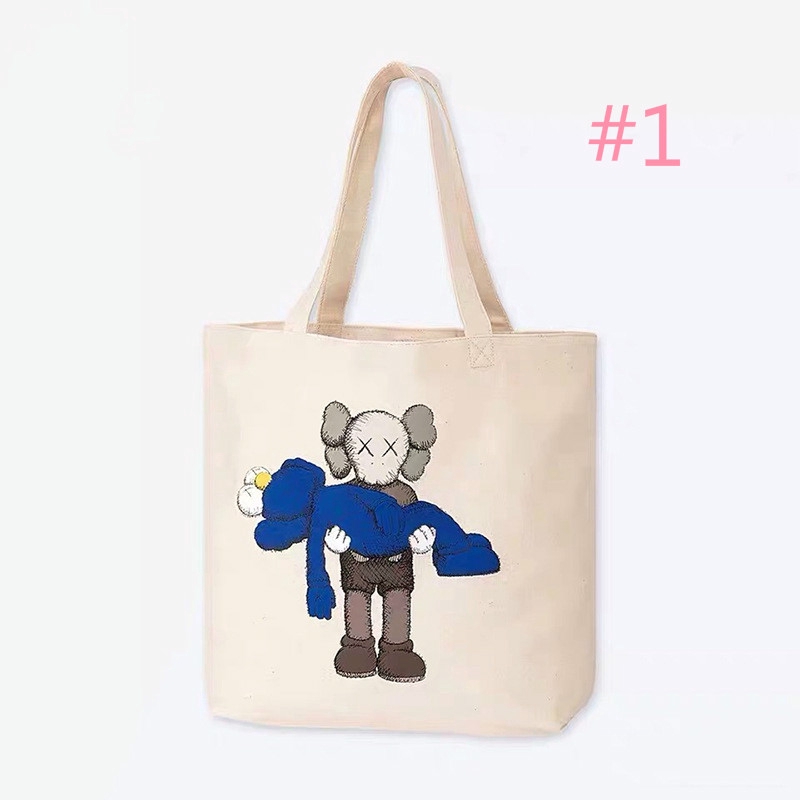 UNIQLO Kaws Túi vải Họa Tiết sesame street Dễ Thương Cho Nữ y7v9