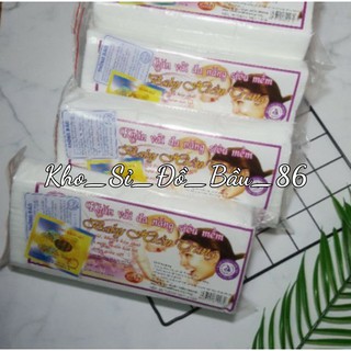 khăn vải khô đa năng baby hiền trang gói