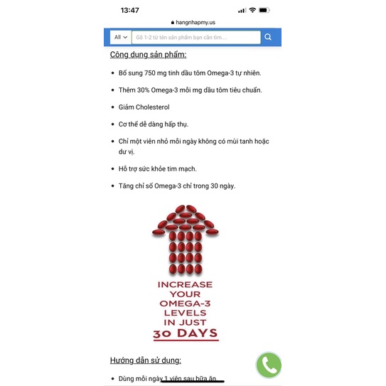 Dầu nhuyễn thể (dầu tôm) Schiff MegaRed Ultra Krill Oil 750mg 80 viên megared 3x better