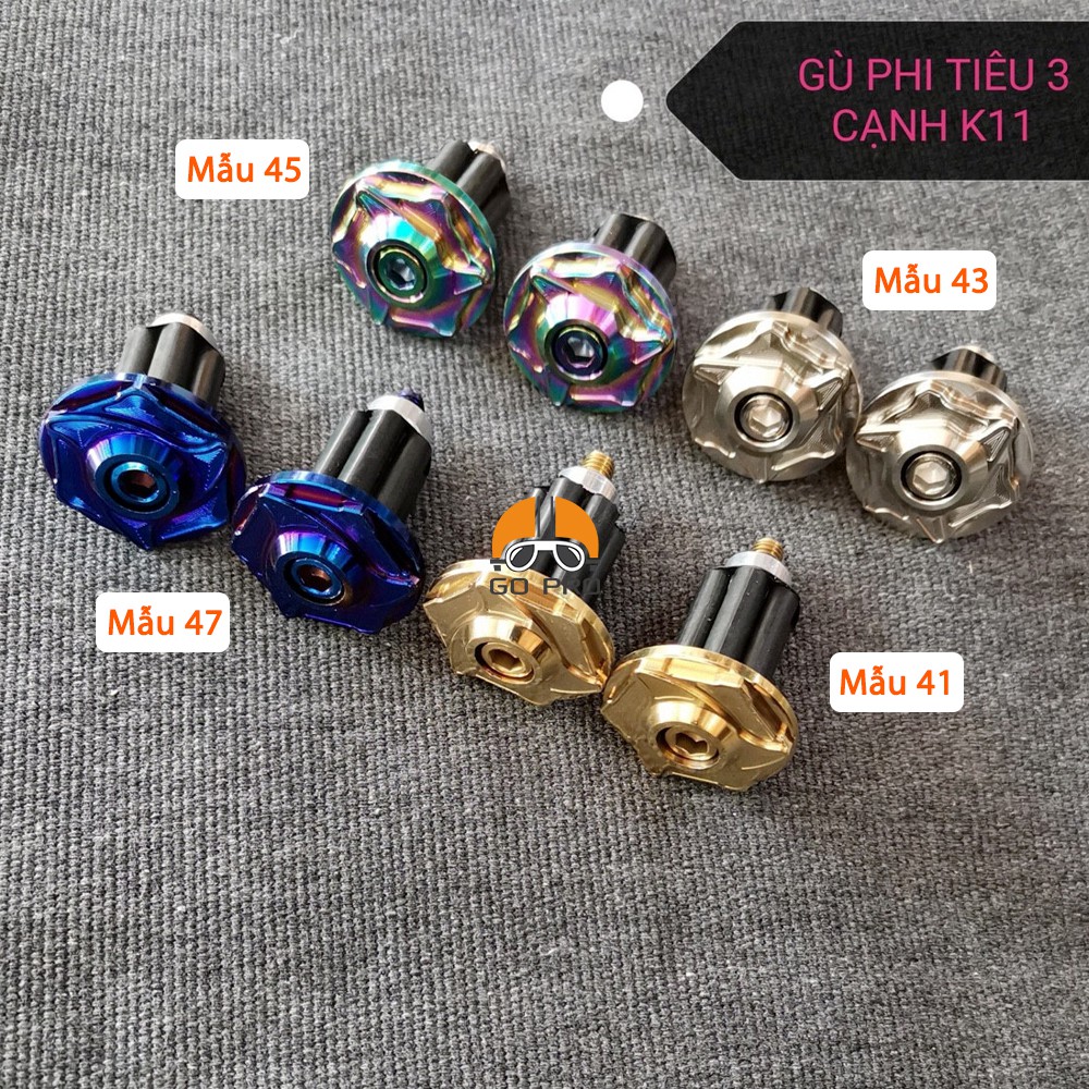 [CHÍNH HÃNG] Bộ Sưu Tập Gù Nhôm CNC Xe Máy Số 03