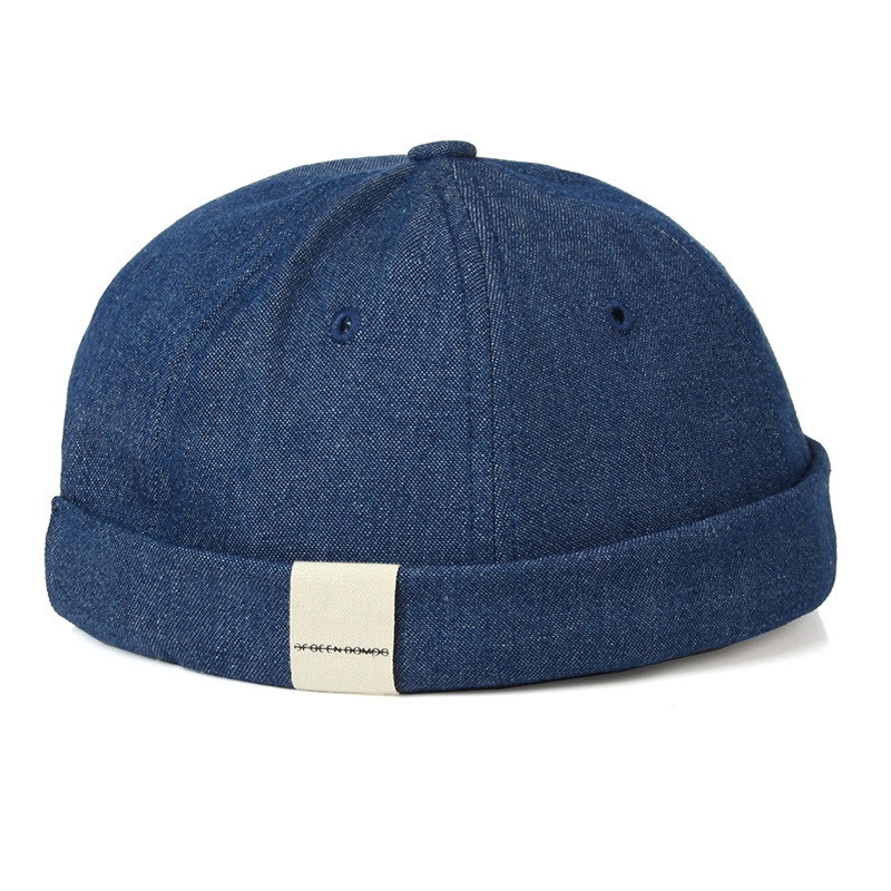 Melon leather hat Men's and women's fashion beanie embroidered letter caps Beret