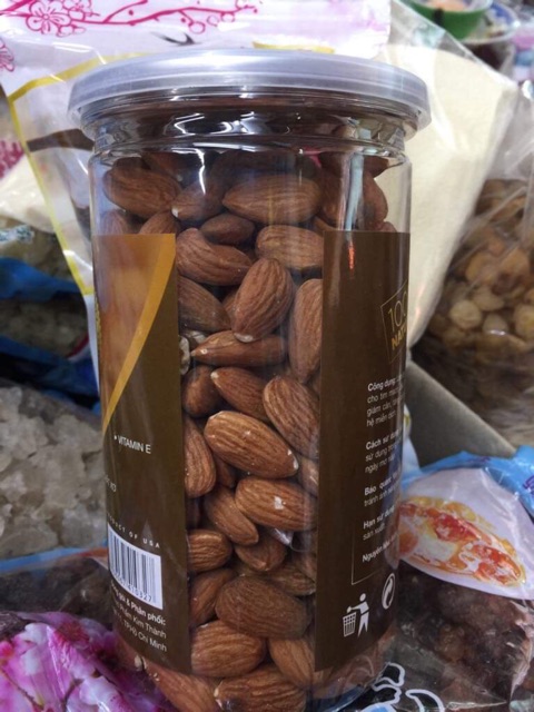 [Hàng Tết]Hạt hạnh nhân không vỏ Almonds 450gram