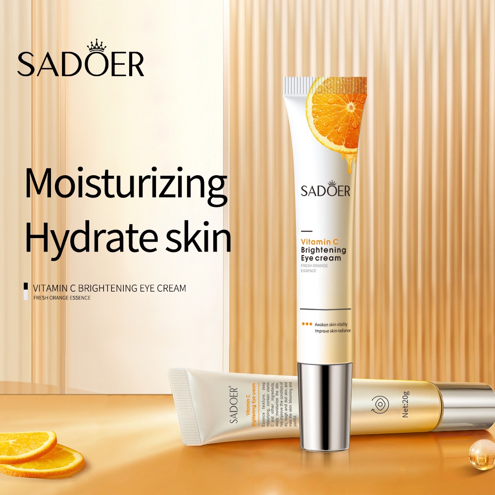 Kem Dưỡng Da Mắt Vitamin C 20g Làm Săn Chắc Dưỡng Trắng Da  SADOER