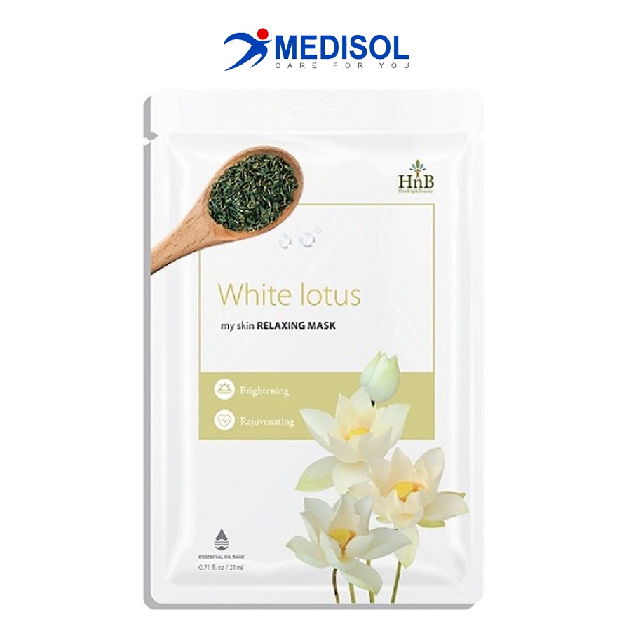 Mặt Nạ Hoa Sen Trắng HNB
