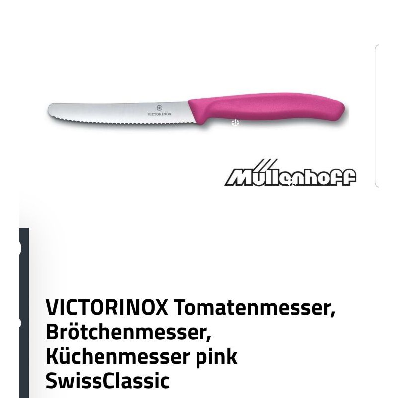 Bill Đức- Dao Victorinox răng cưa gọt hoa quả, trái cây, cắt bánh mỳ