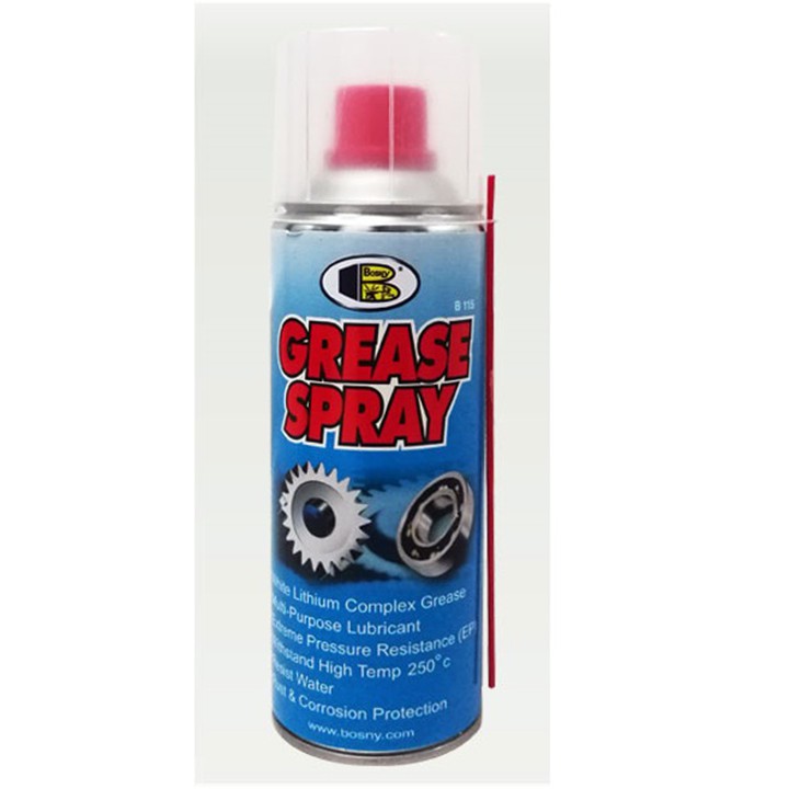 Mỡ bôi trơn dạng xịt Grease Spray Bosny