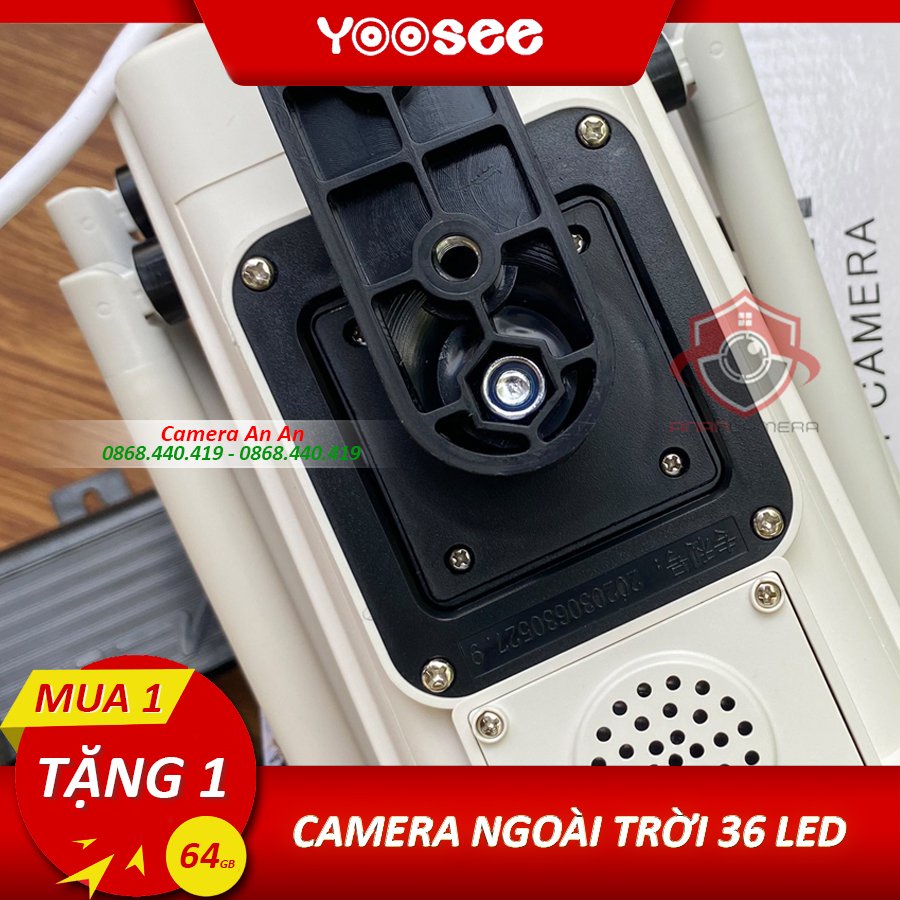 Camera ngoài trời thân xoay 5.0Mpx - Zoom 8X siêu sắc nét kèm thẻ nhớ