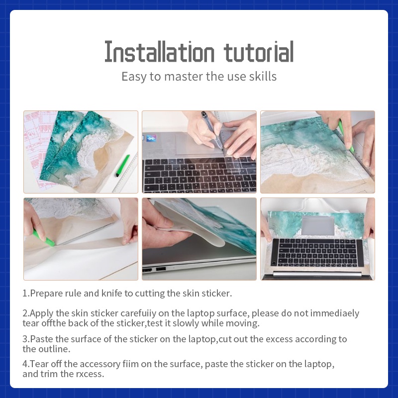 Nhãn Dán Trang Trí laptop laptop 11-17 inch notebook Và Các Phụ Kiện laptop skin