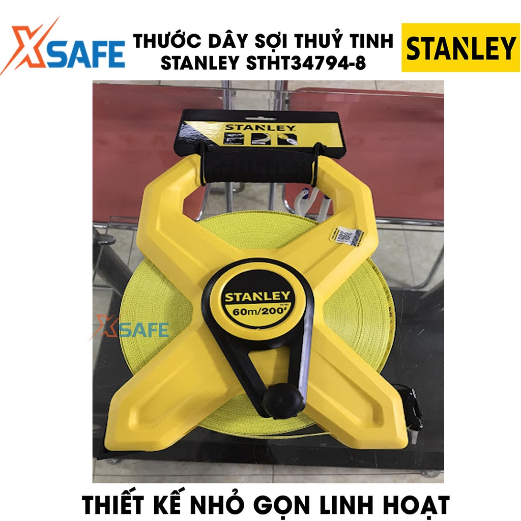 Thước dây sợi thủy tinh STANLEY lưỡi sợi thuỷ tinh mềm dẻo Thước sợi thuỷ tinh Stanley thiết kế nhỏ gọn linh hoạt