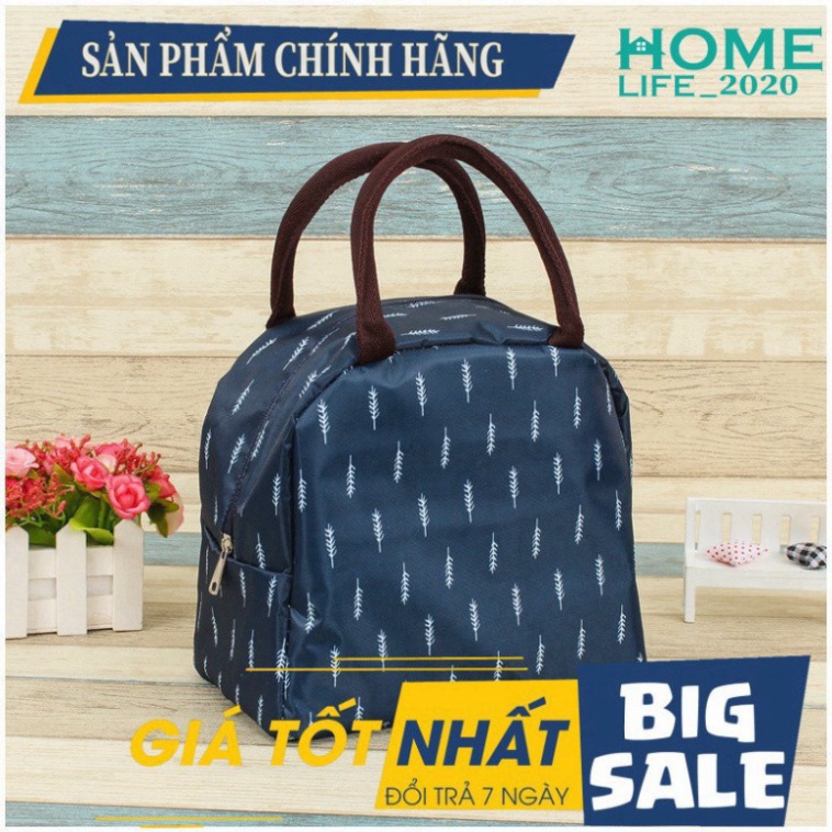 Túi đựng hộp cơm văn phòng hình lá chống thấm nước, màu sắc sang trọng phù hợp cho cả nam và nữ