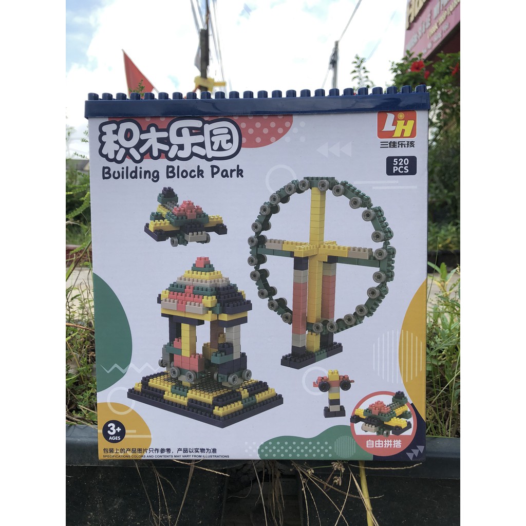 BỘ LEGO GHÉP HÌNH SIÊU TRÍ TUỆ 520 CHI TIẾT [ GIÁ SỈ ]