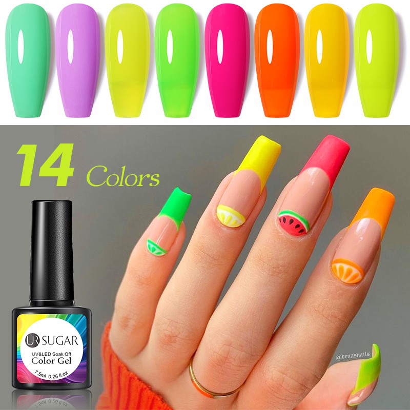 Sơn Móng Tay Dạ Quang UR SUGAR 7.5ml