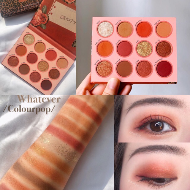 Bảng phấn mắt Colourpop WHATEVER 12 ô