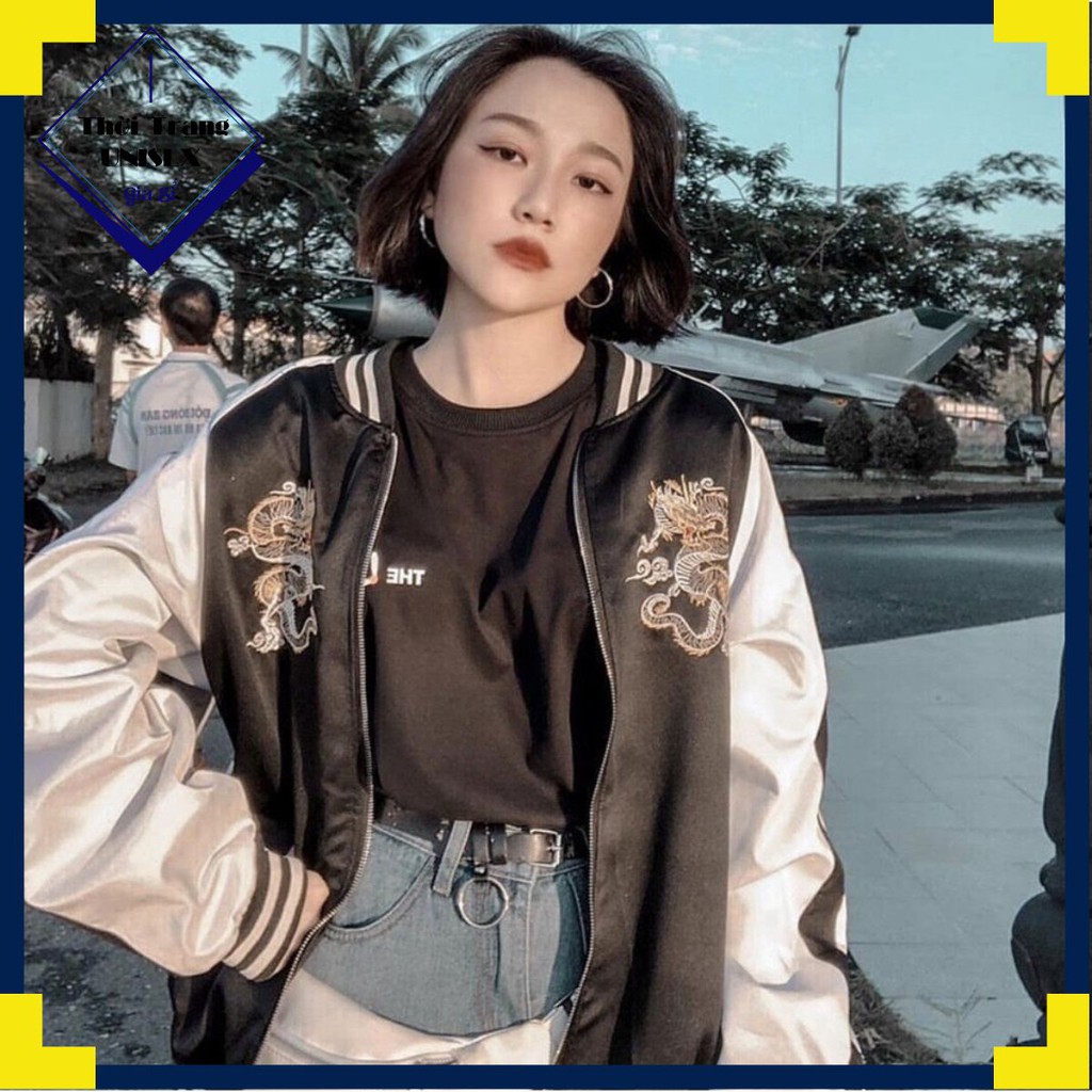 Áo khoác dù bomber rồng  DRAGON unisex | BigBuy360 - bigbuy360.vn
