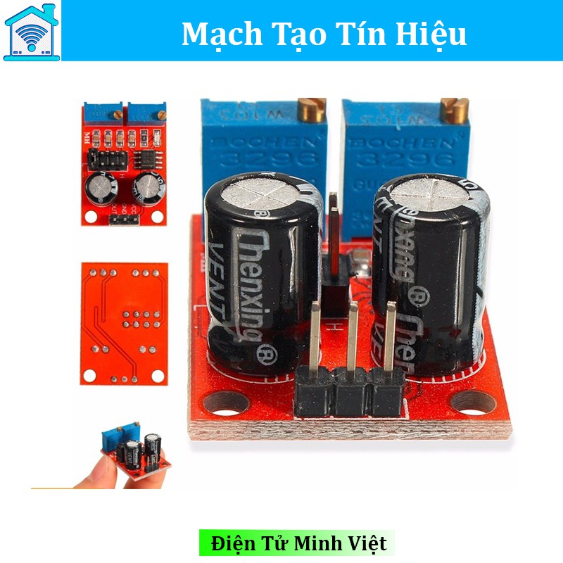 Mạch Tạo Tín Hiệu Sóng Điều Chỉnh Tần Số Xung NE555