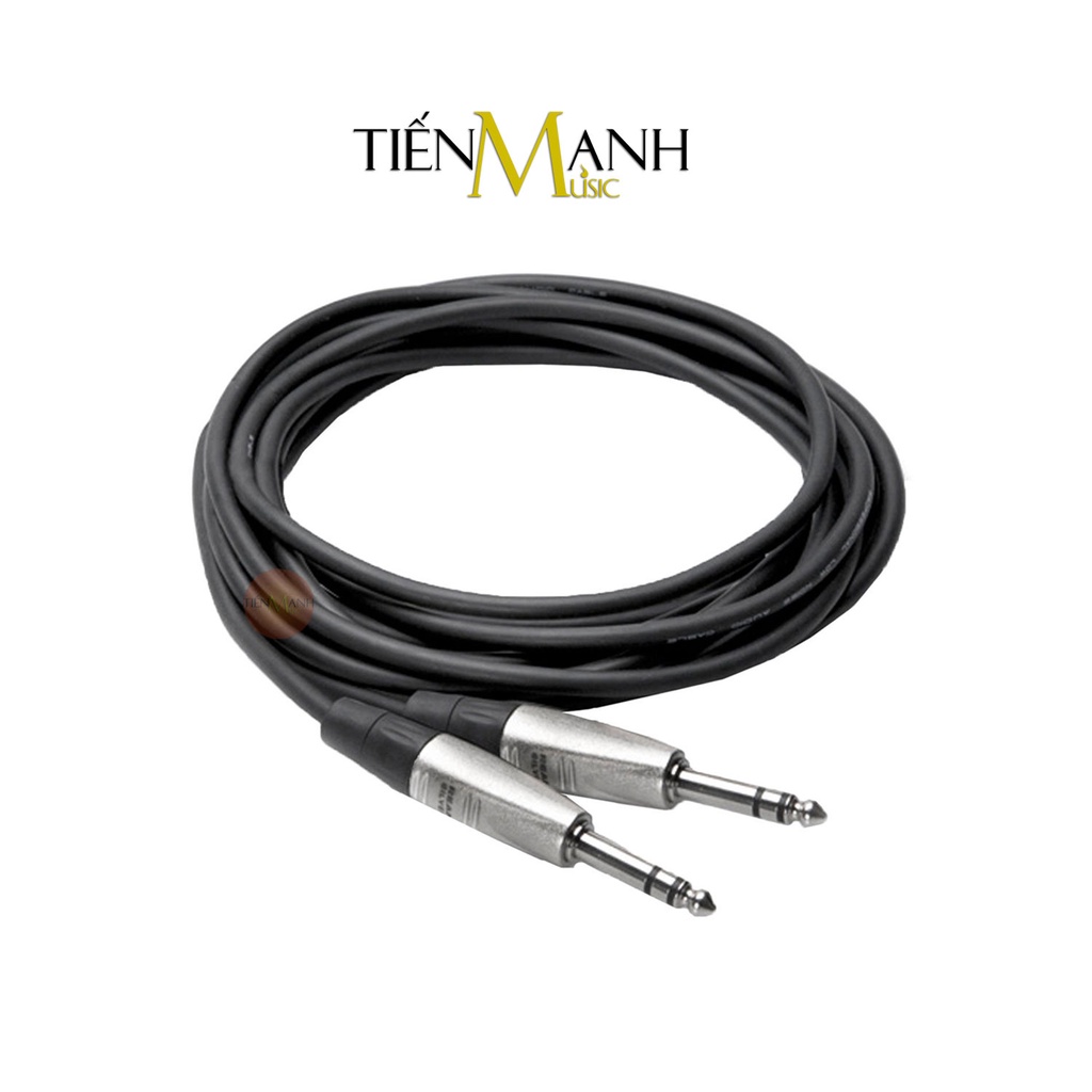 Dây Cáp Loa Kiểm Âm Hosa Pro Balanced REAN 2 Đầu 6ly Stereo TRS HSS-001.5, HSS-003, HSS-005, HSS-010 Cable 1/4 in