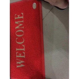 [ Giá Quá Sốc ] Thảm nhựa chùi chân welcome-KTL001