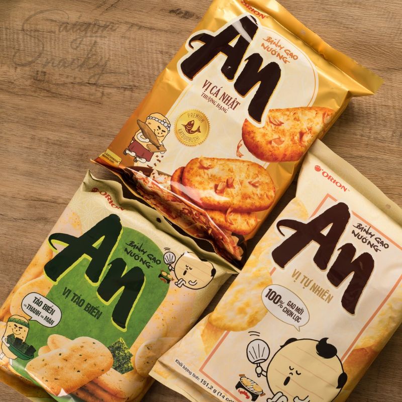 Bánh gạo An ORION nhiều vị