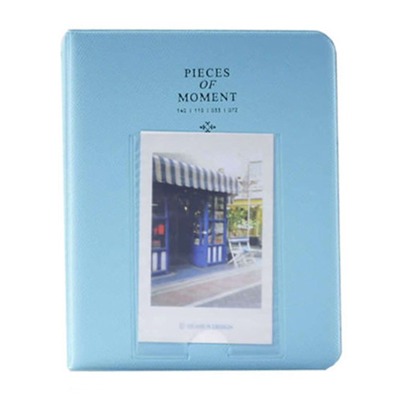 1 pcs New 64 Pockets Album Case Storage Photo Mini Film Simple & Beautiful Perfect for Credit Card