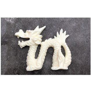 Khuôn Silicone Con Rồng Ấn Xôi Rau Cau 4d Nến Xà Phòng