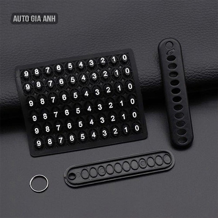 Móc khoá gắn số điện thoại thẻ treo số điện thoại tránh thất lạc tiện dụng phù hợp cho chìa khóa ô tô xe máy