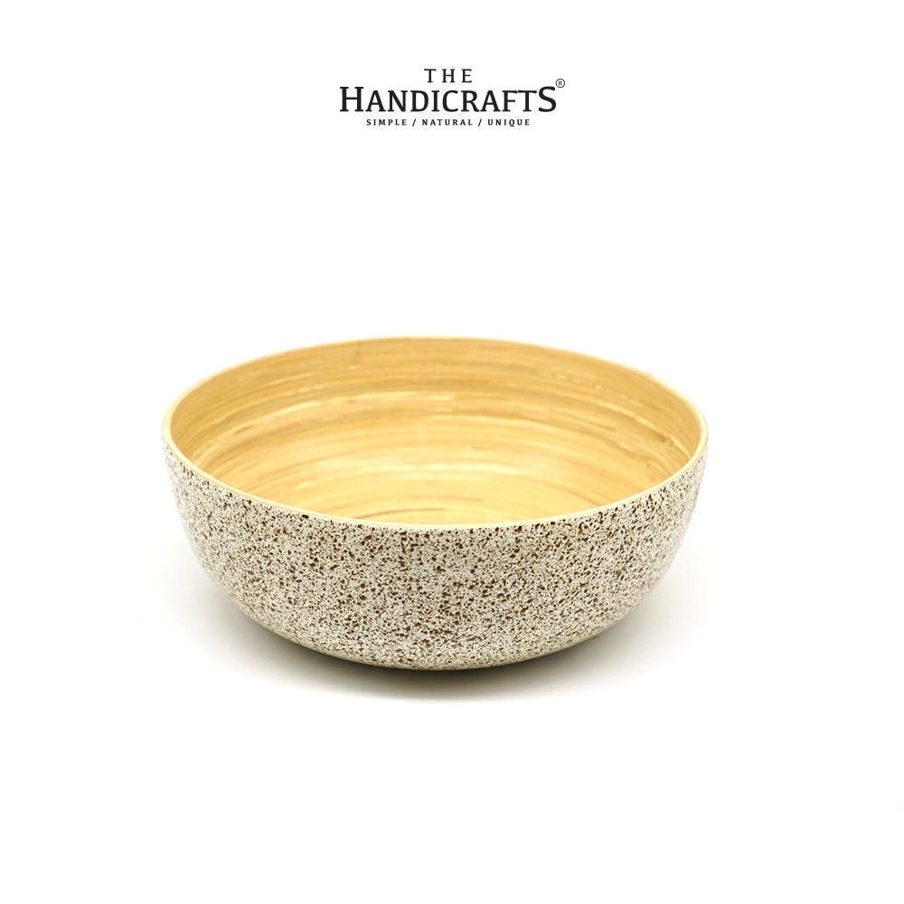 Bát tre cuốn (Bamboo Salad Bowl) | The handicrafts