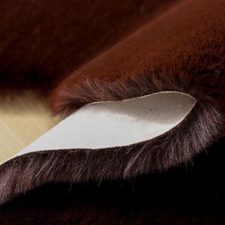 Thảm Lông Siêu Mềm Hình Gấu Hoạt Hình Đáng Yêu Trang Trí Phòng Khách