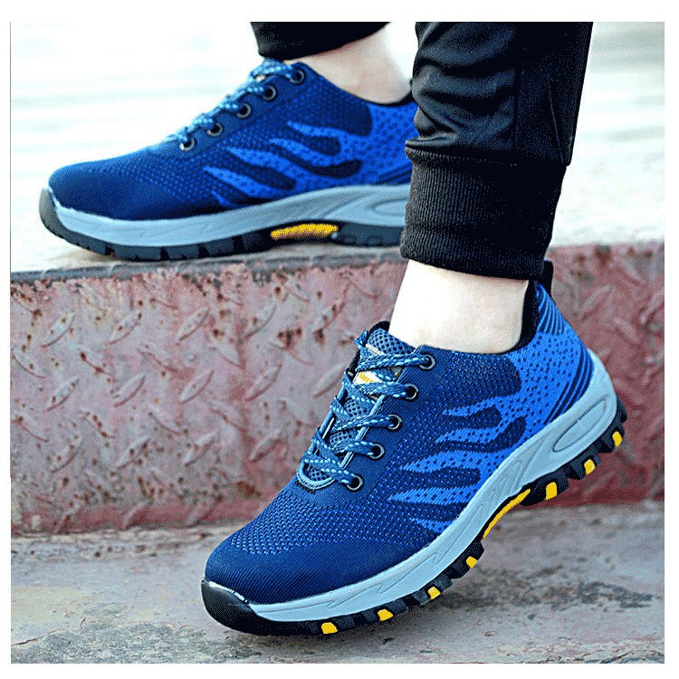 Giày Bảo Hộ Lao Động Siêu Bền Dáng Thể Thao Mũi Sắt, Đế Lót Sắt Bảo Vệ Chân Tuyệt Đối | BigBuy360 - bigbuy360.vn